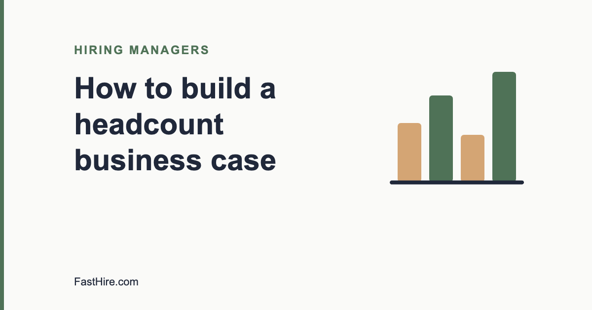 How to build a headcount business case